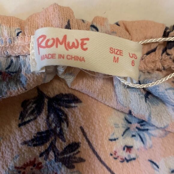 ROMWE, crop top, long sleeve, medium, like new - Picture 6 of 11